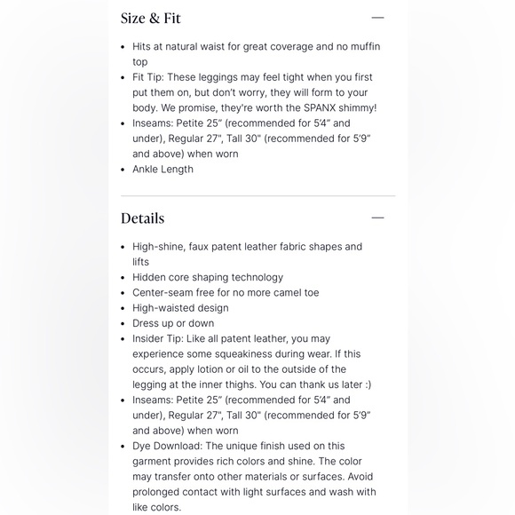 NWT Spanx patent leather high rise pants ruby red Medium - Picture 6 of 13